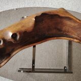 Olive wood centerpiece
