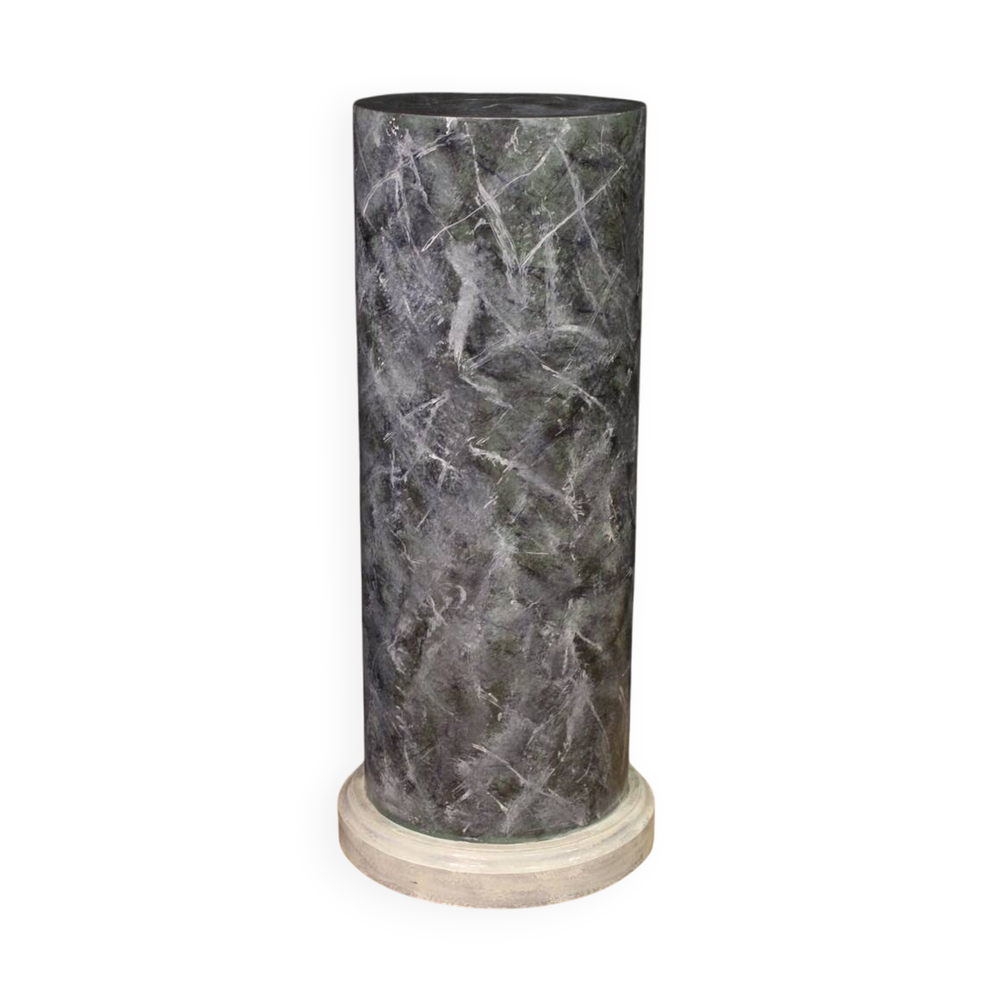 20th century lacquered and painted Italian column