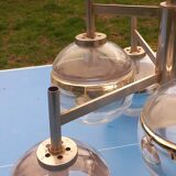 Space age design chandelier from the 70s