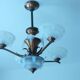Lustre ezan verre opalescent art deco