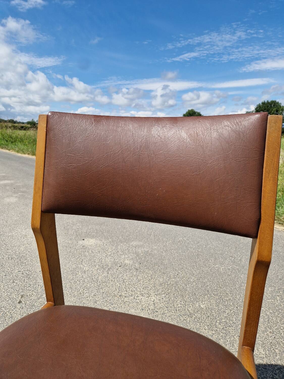 Set of 4 vintage Scandinavian chairs