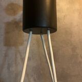 Teak pendant lamp year 60/70 3 globes Rispal