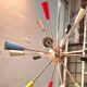 Lampadario Sputnik vintage, anni '70