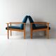 Paire de fauteuils vintage Bruksbo, Norvège