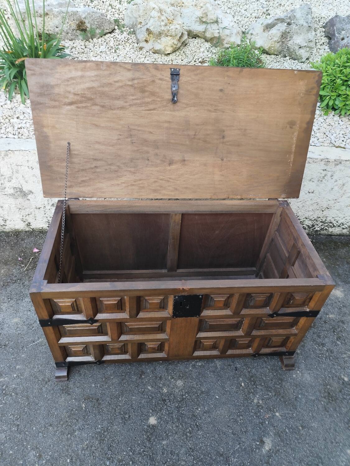 Wooden chest