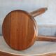 Tabouret vintage, tabouret bois, tabouret tripode , tabouret d'appoint