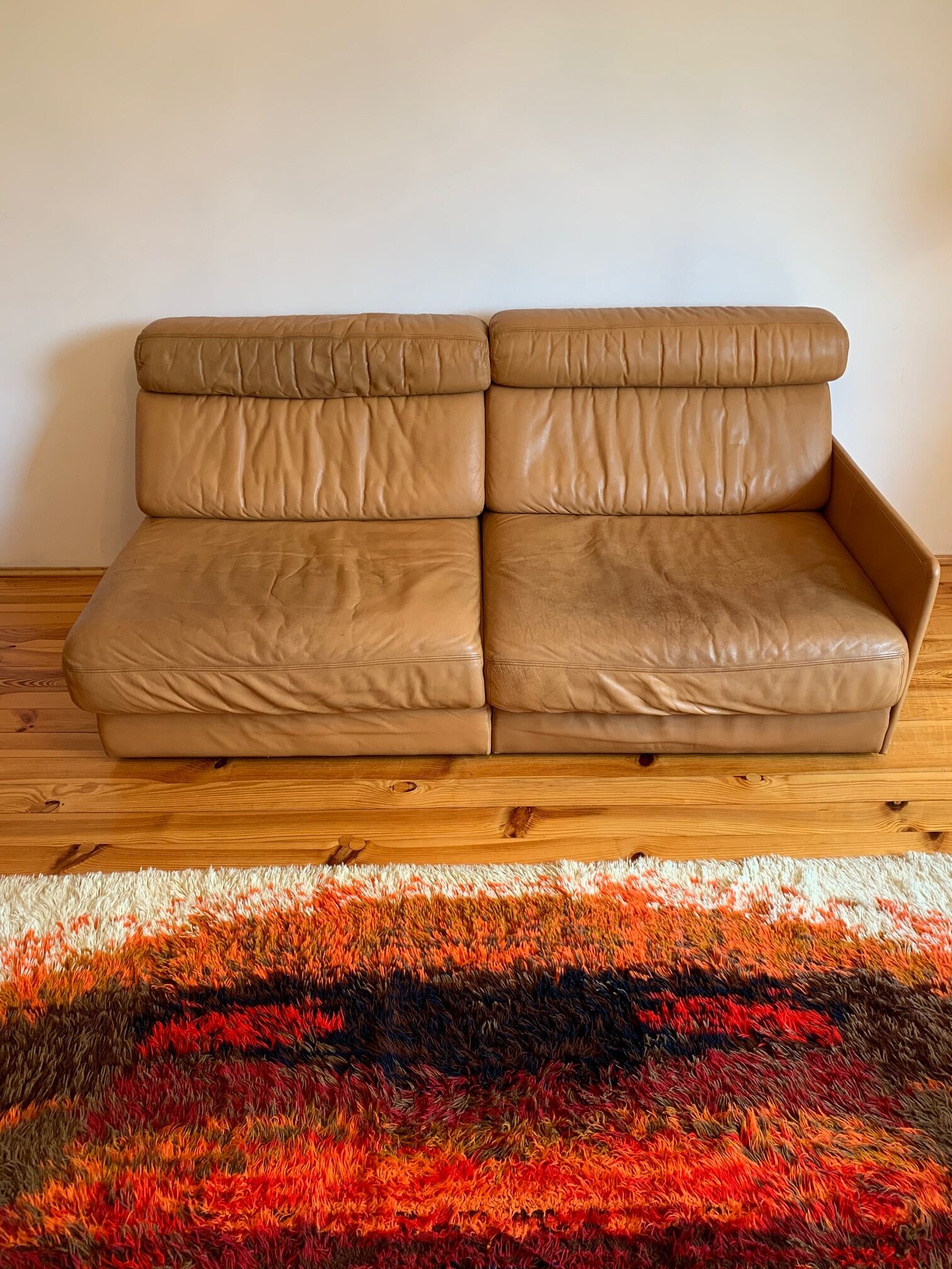 Modular sofa De Sede DS 76 , Switzerland, 1970s