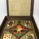 Old game of nain jaune with its bone tokens.