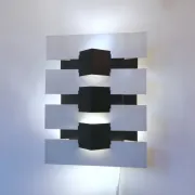 wall lamp J. Hoogervorst Anvia The Netherlands metal geometric 60s