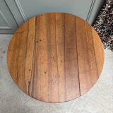 Table basse ronde à volets (rénovée)