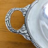 Antique silver-plated centrepiece with hallmark.