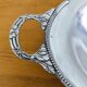 Antique silver-plated centrepiece with hallmark.