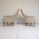 Big Adam lounge chairs, mid-century design, NK, Sweden, 1950s.