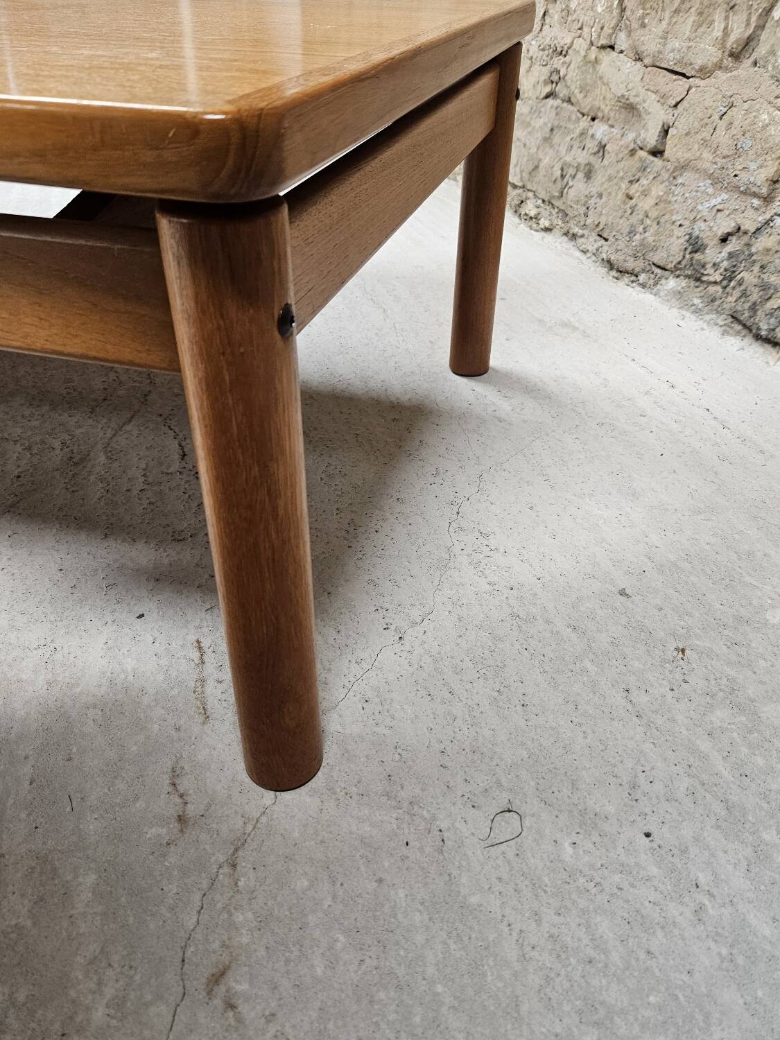 Danish coffee table 1970 teak