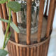 Rattan plant holder