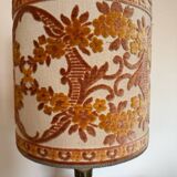 60s floral lampshade