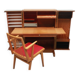 1950s cupboard with desk, Magic Box Mummenthaler