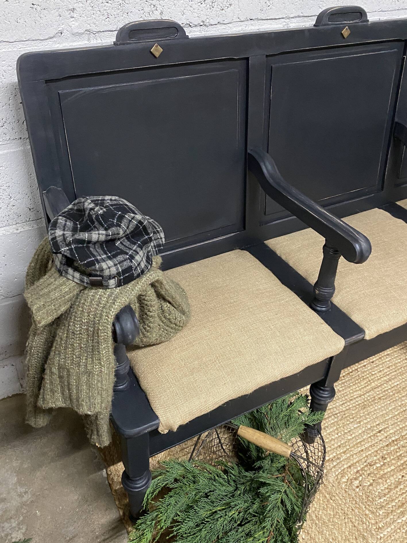 Banquette de théâtre rénovée