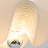 Opaline glass pendant lamps by Peill & Putzler, Germany, 1970s