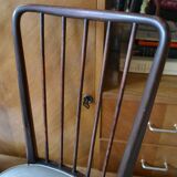 4 chairs Charles Ramos 60s solid beech