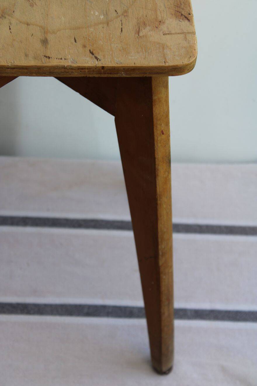 Wooden stool