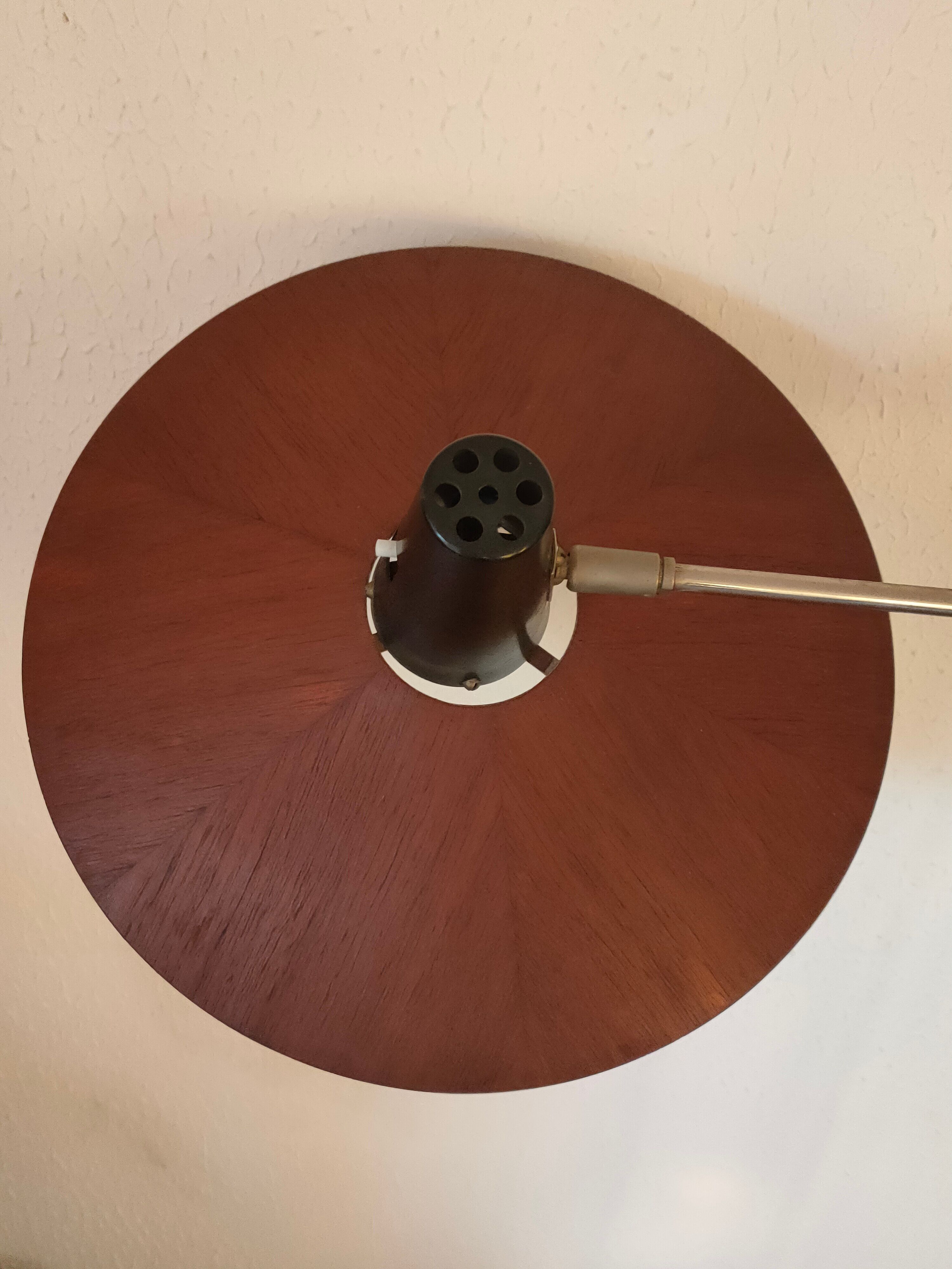 Mid-century pendulum floor lamp