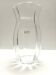 Transparent Murano Glass Vase by Moretti and Nason, Labeled, Italy 1990s