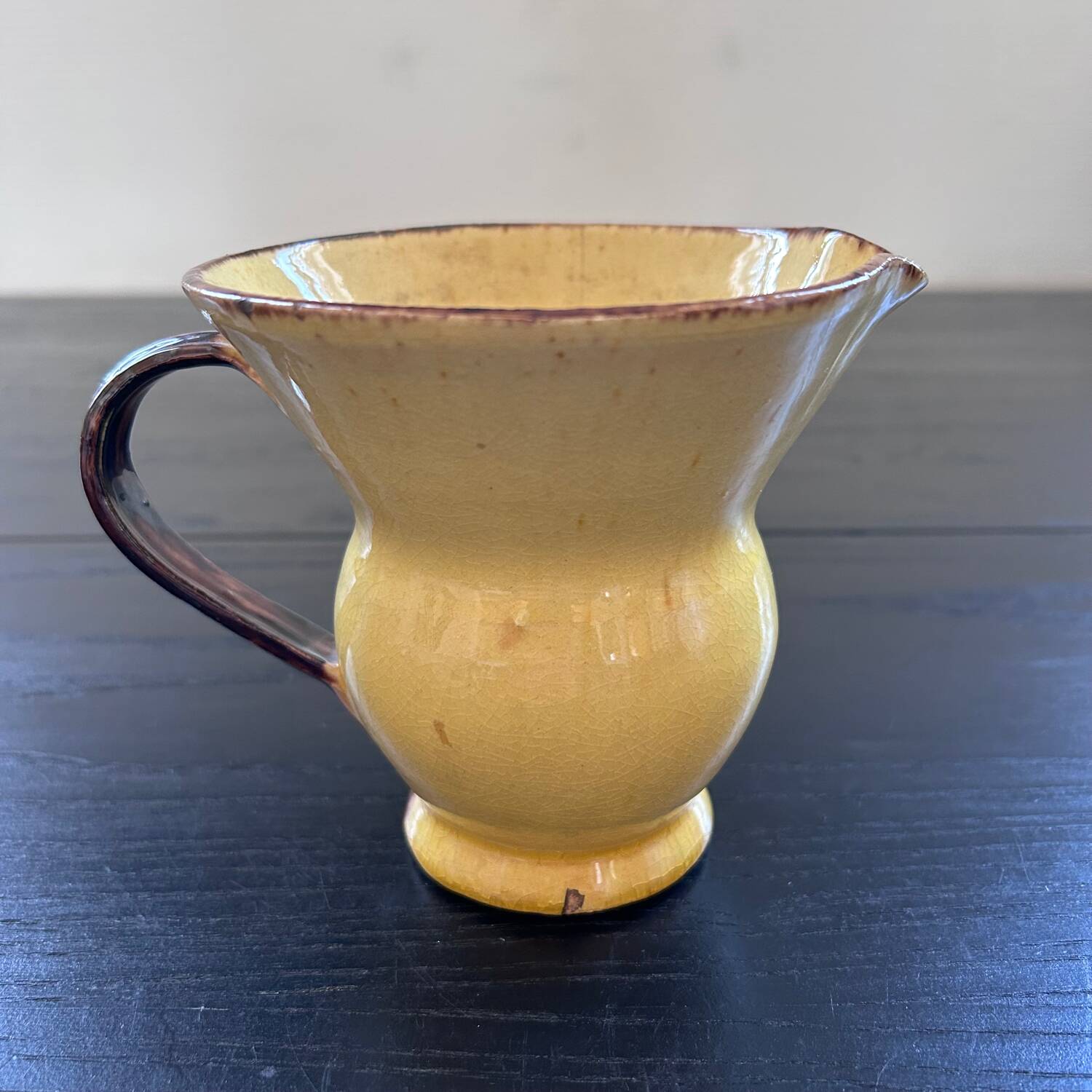 Provencal yellow pitcher