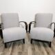 Fauteuils de Jindrich Halabala, années 1940, Set de 2