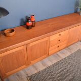 Restored Teak 1960s Nathan Squares Sideboard