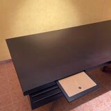 Office Abbondinterni color Mahogany almost black from the 70s.