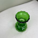 Vintage bottle green vase
