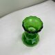 Vase vintage vert bouteille 