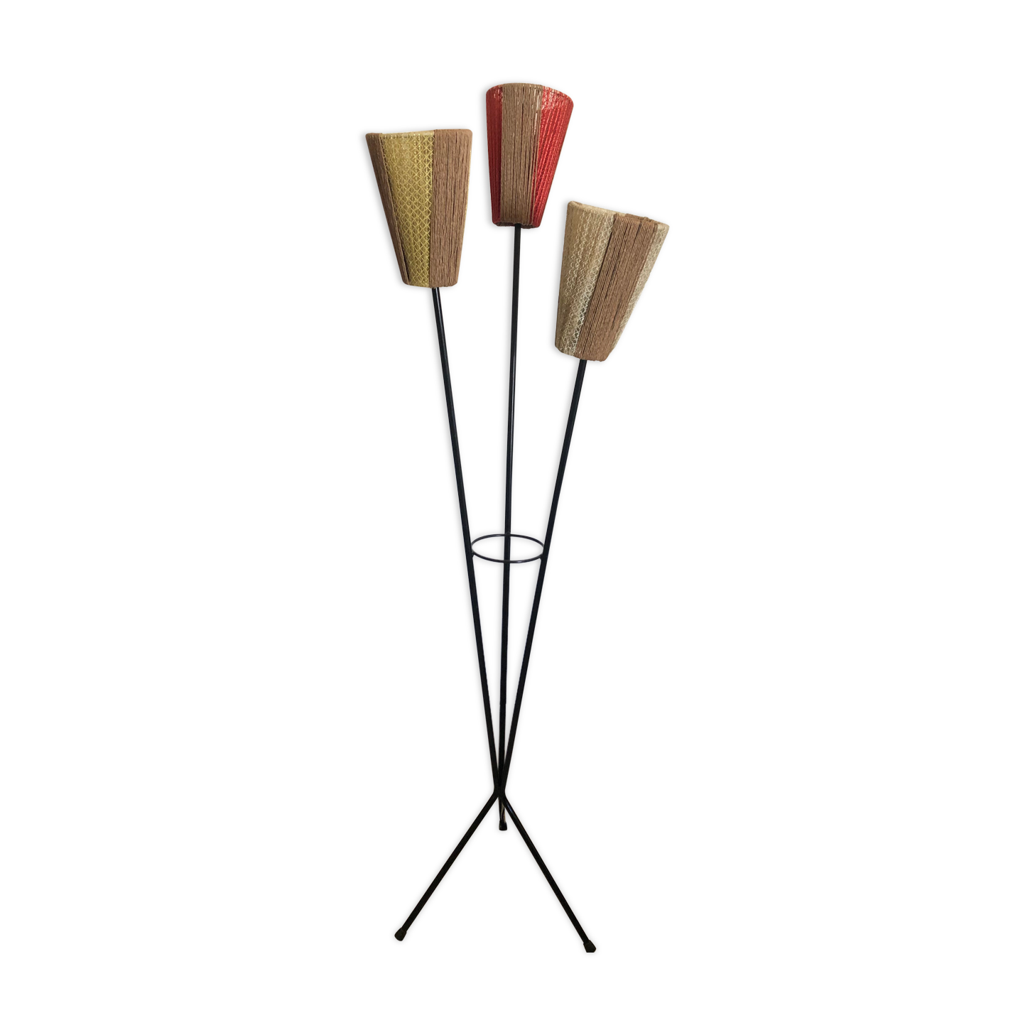 Vintage 3-arm tripod floor lamp 50s/60s