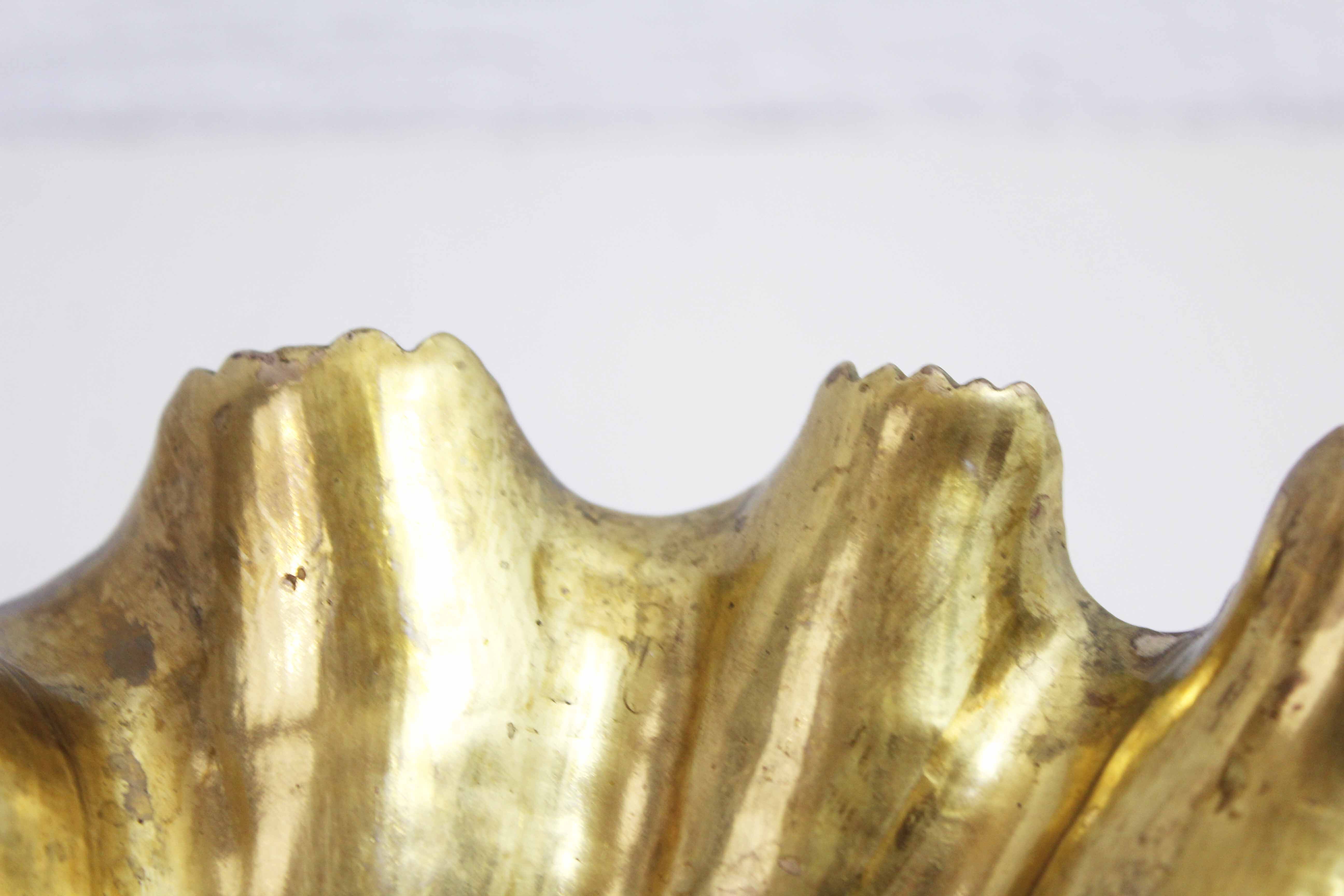 Empty brass "shell" pocket