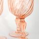 Verre rose torsade Luminarc rosaline