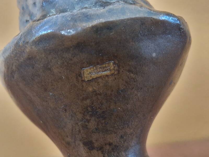 Bronze sculpture - Bust of a woman in the antique style - Collas reduction