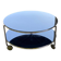 Strind Scandinavian coffee table in black glass by Ehlen Johansson for Ikea