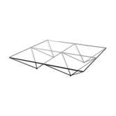 Table basse Alanda par Paolo Piva