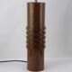 Massive rosewood lamp Denmark 1950