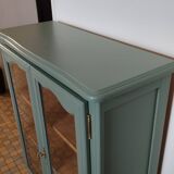 Vintage library display case