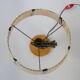 Lampe vintage bois 1950