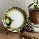 Green fish plates