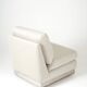 Beige fireside chair by Jacques Charpentier