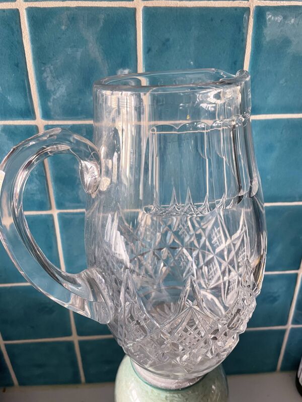 Pichet à eau Baccarat modèle Colbert