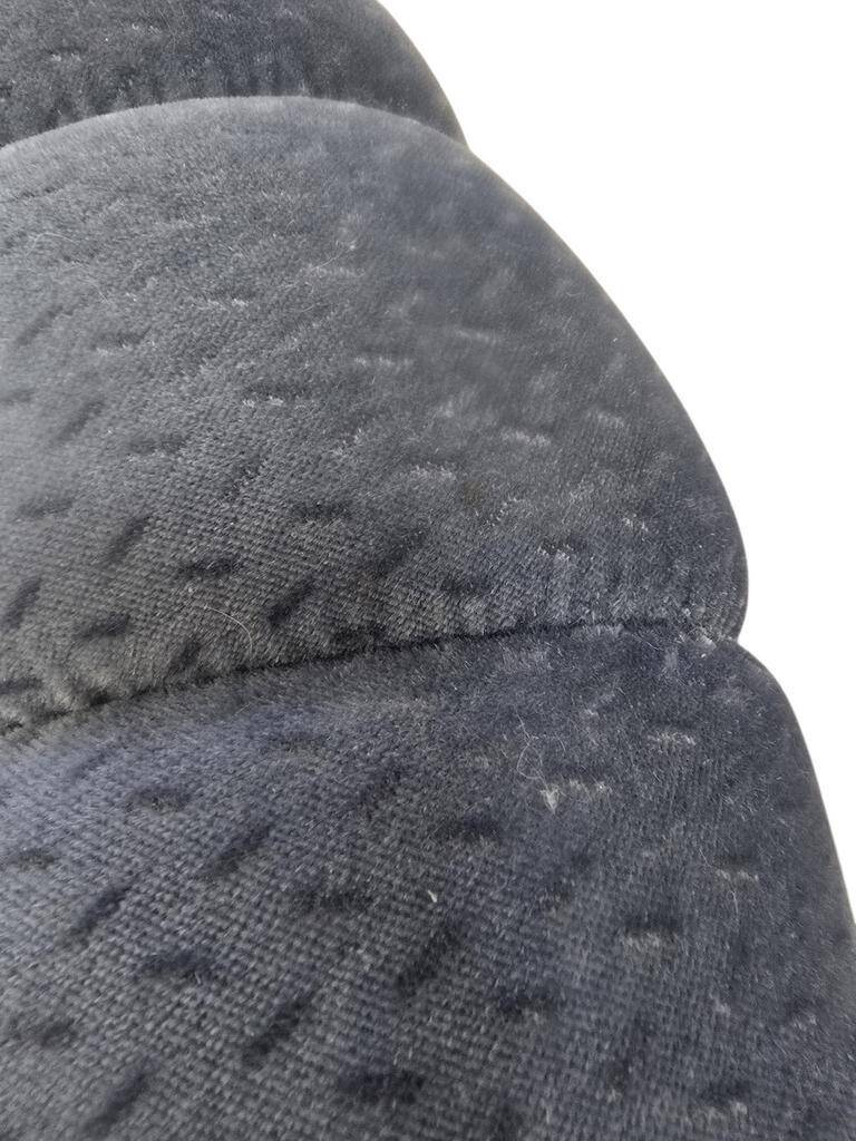 Vintage blue sofa / couch / settee