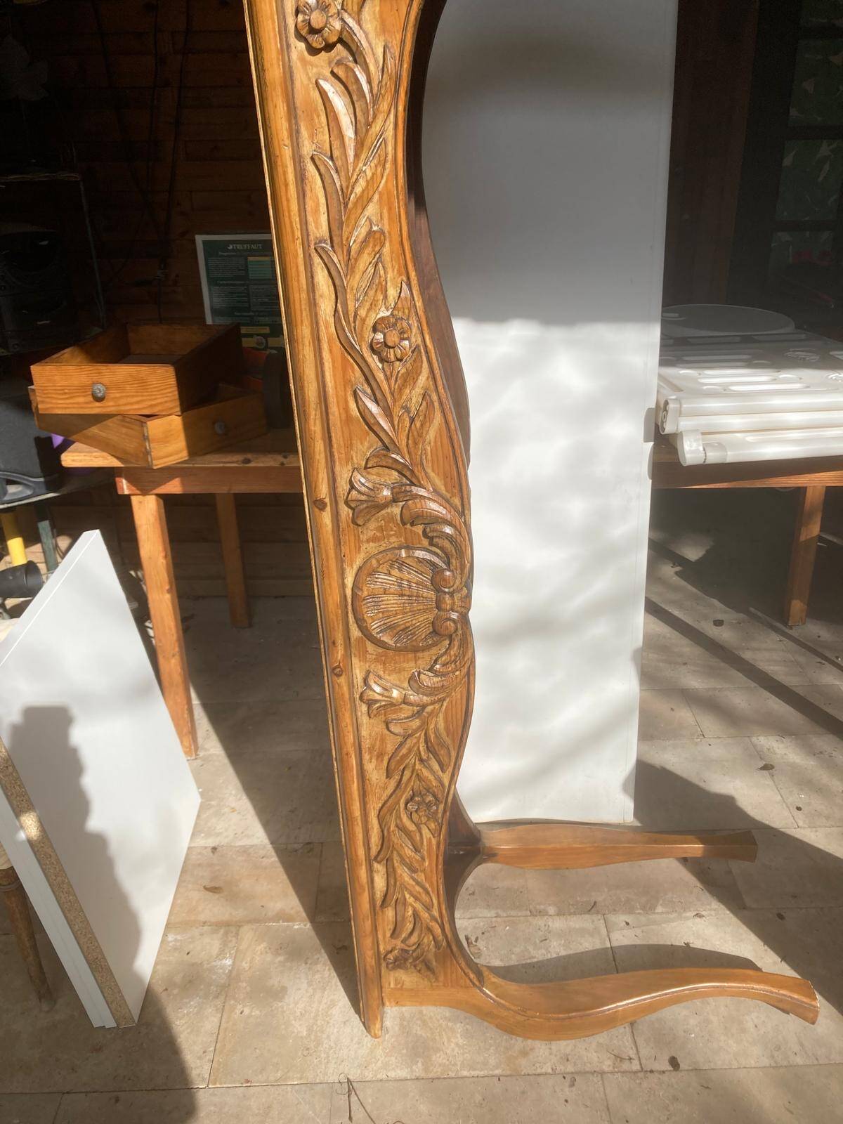 Console en bois de style provençal