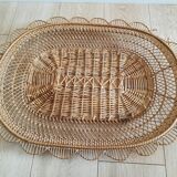 Rattan tray
