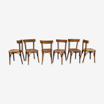 Set of 6 chairs bistros