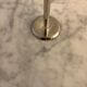 Cheese platter or cutlery in marble and silver metal
